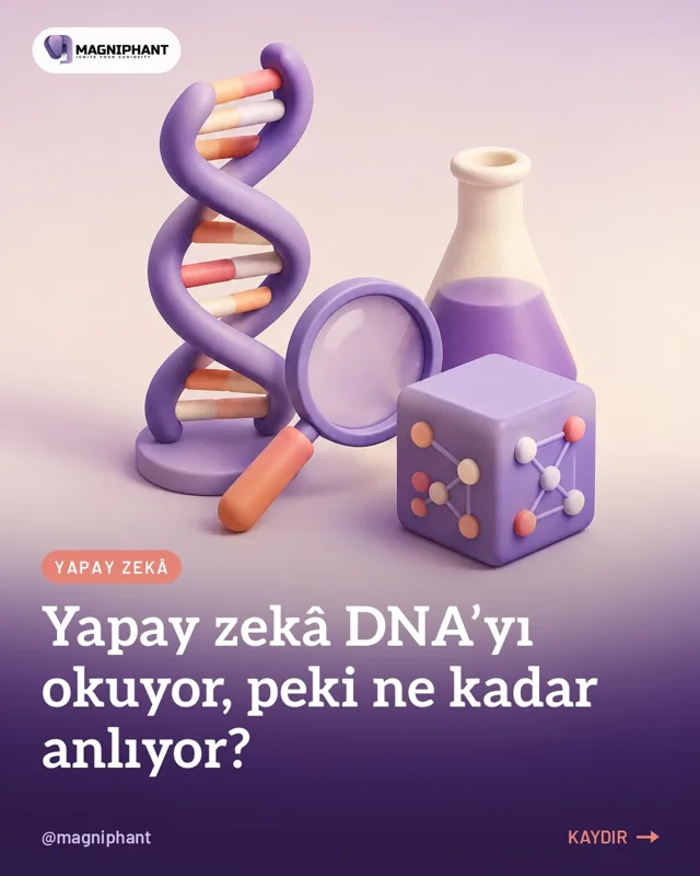 Karusel slaytı: DNA yapay zekâsı genomu ne kadar anlayabiliyor?